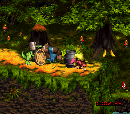 Donkey Kong Country 3 - Dixie Kong's Double Trouble! (USA) (En,Fr) In game screenshot